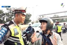 Viral Video Pengendara Ngotot Minta Ditunjukkan Surat Tugas Razia, Ini Kata Polisi