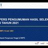 10 Prodi dengan Nilai UTBK Tertinggi Soshum di SBMPTN 2021