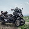 Kymco Luncurkan Skutik Roda Tiga CV3, Saingan Piaggio MP3