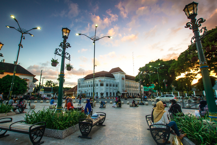 Jalan Malioboro, Yogyakarta. Simak prakiraan cuaca di Yogyakarta hari ini.

