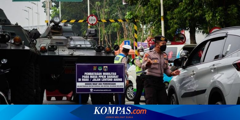 PPKM Darurat Diperpanjang, Catat 1.038 Titik Penyekatan Jawa-Bali - Vimarsana News