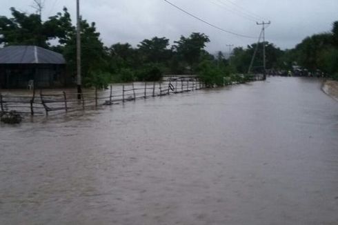 Banjir Terjang TTU, Ratusan Rumah Terendam
