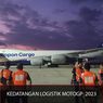 Jelang MotoGP Mandalika 2023, Logistik Tim Balap Mulai Berdatangan