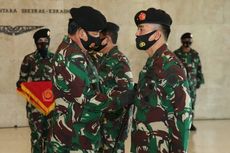 Panglima Terima Laporan Kenaikan Pangkat 47 Pati TNI