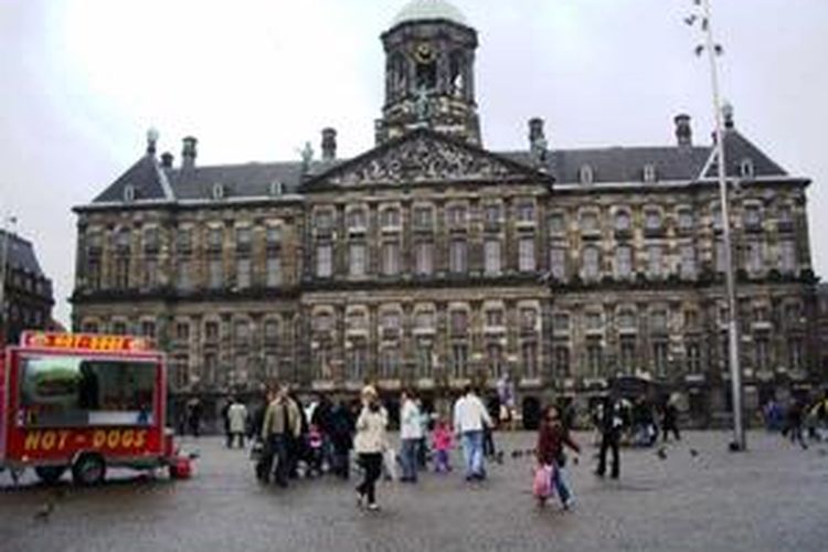 Paleis op de Dam di Amsterdam