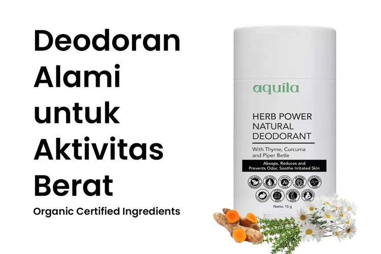 Aquila Herb Power Natural Deodorant.