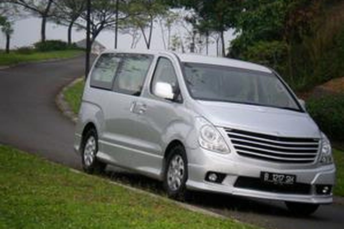 Hanya body kit, dah mirip Alphard