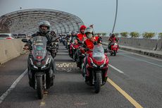 Bikers Bekasi Ramaikan Honda Matic Premium Day