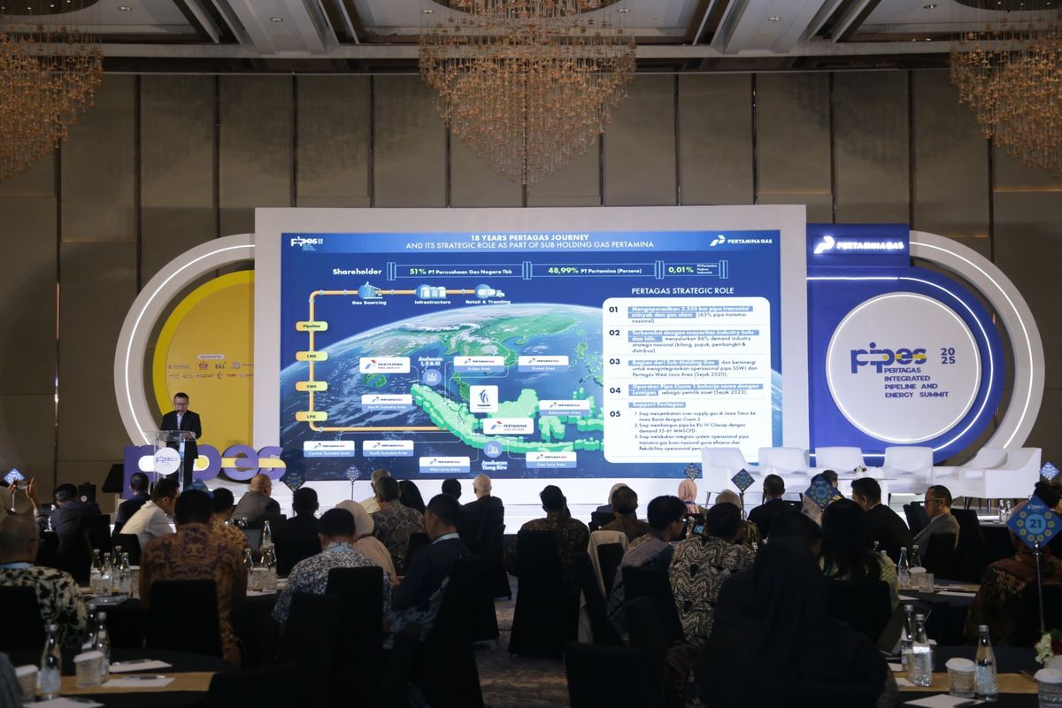 Pelaksanaan forum PIPES 2025 yang digelar oleh PT Pertamina Gas (Pertagas) pada 17 hingga 18 Juni 2025 di Jakarta.