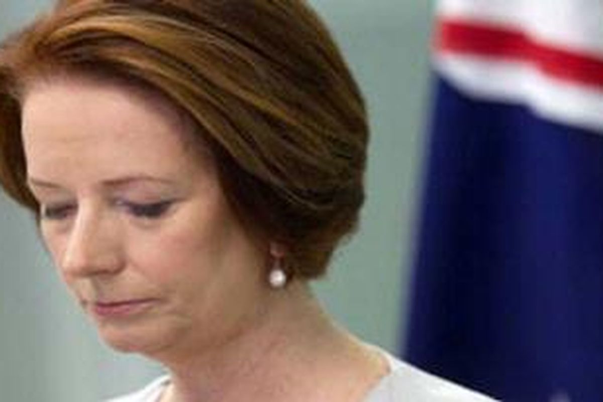 Perdana Menteri Australia, Julia Gillard.
