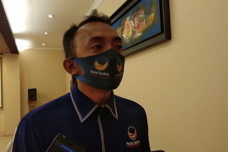 Ketua DPD Partai Nasdem Karawang Dian Fahrud Jaman.