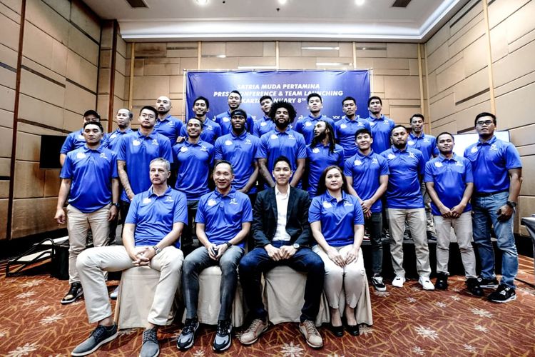 Tim Satria Muda Pertamina untuk IBL 2020. 