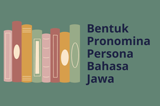 Bentuk Pronomina Persona dalam Bahasa Jawa