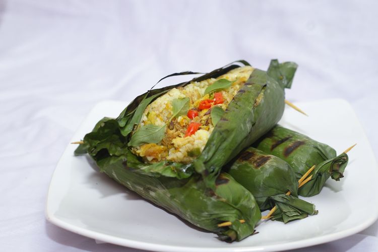 Resep Nasi Bakar Sederhana Pakai Teflon, Simple Harum Kemangi