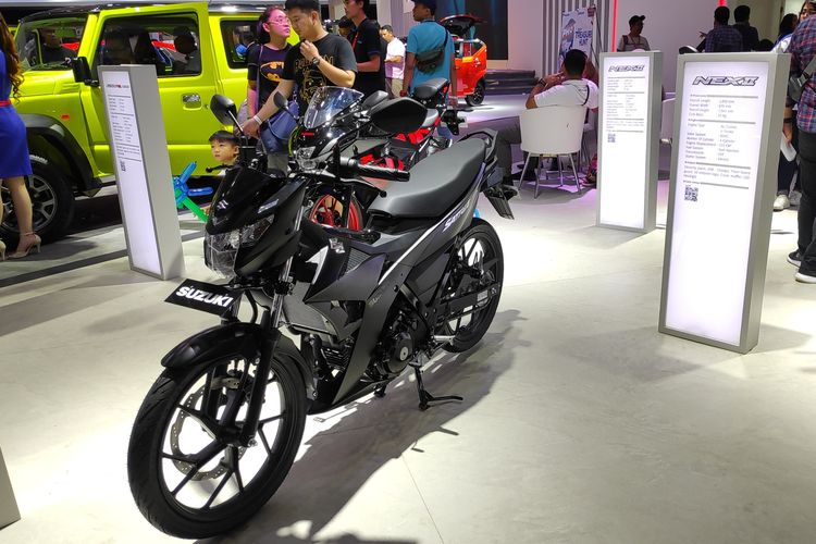 Suzuki membawa produk roda dua di IIMS 2019