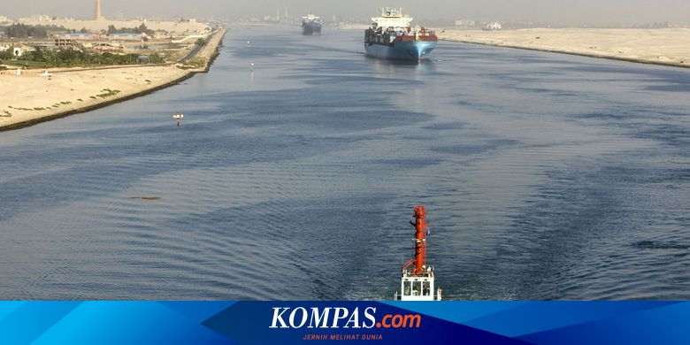 17 November 1869 Terusan Suez Resmi Dibuka Halaman All Kompas Com