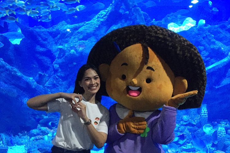 Dokter spesialis anak, Mesty Ariotedjo, hadir di acara Tentang Anak bersama BXSea Aquarium, Tangerang, pada Sabtu (5/7/2025). 