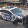 Daihatsu Terios Tabrak Mobil Patwal di Simpang Jalan Juanda, Medan