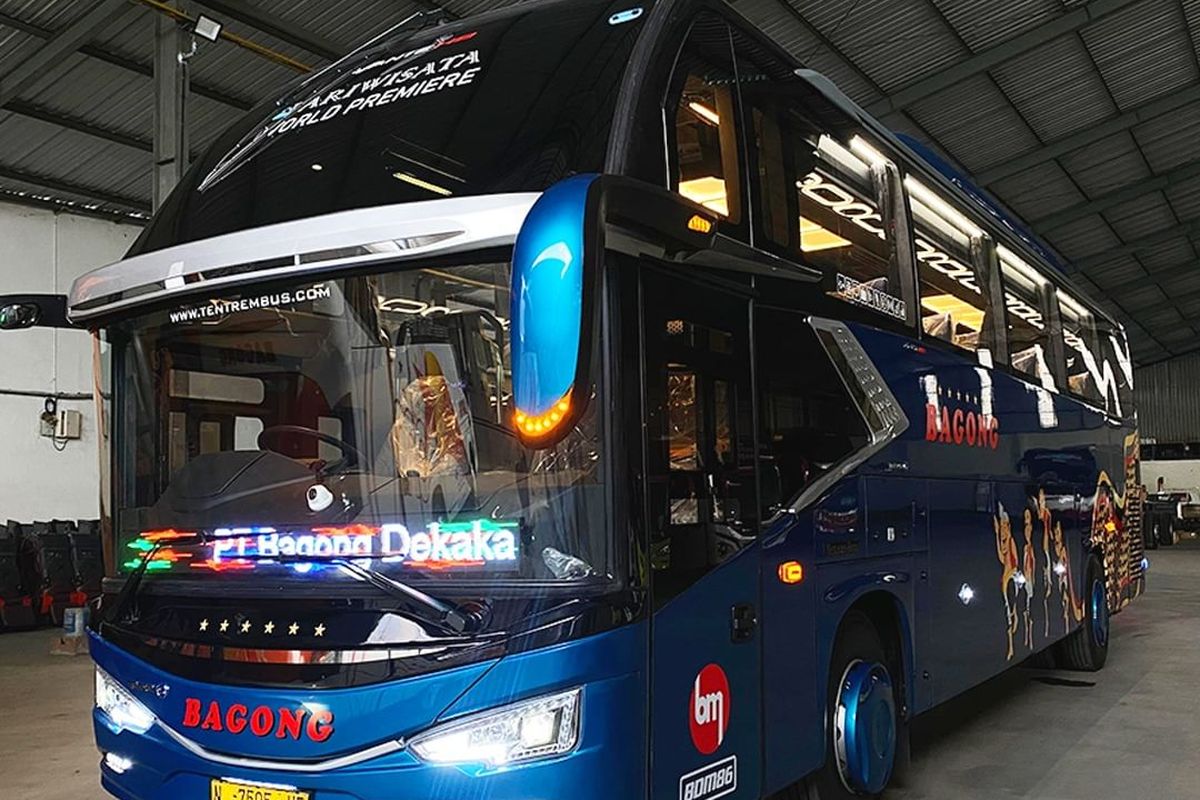 Bus baru PO Bagong divisi pariwisata