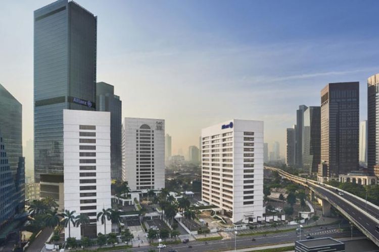 Gedung kantor pusat Allianz Indonesia. 