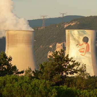 Ilustrasi PLTN, pembangkit listrik tenaga nuklir, reaktor nuklir.