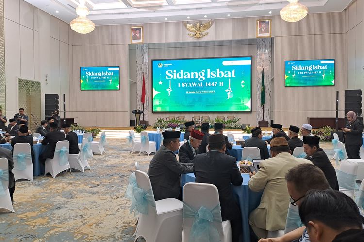 Peserta Sidang Isbat Mulai Berdatangan, Penetapan Idul Fitri 2026 Digelar Malam Ini