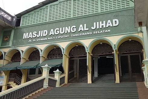 Masjid Agung Al Jihad di Ciputat, Ikon Azan Maghrib TVRI Tahun 1960-an