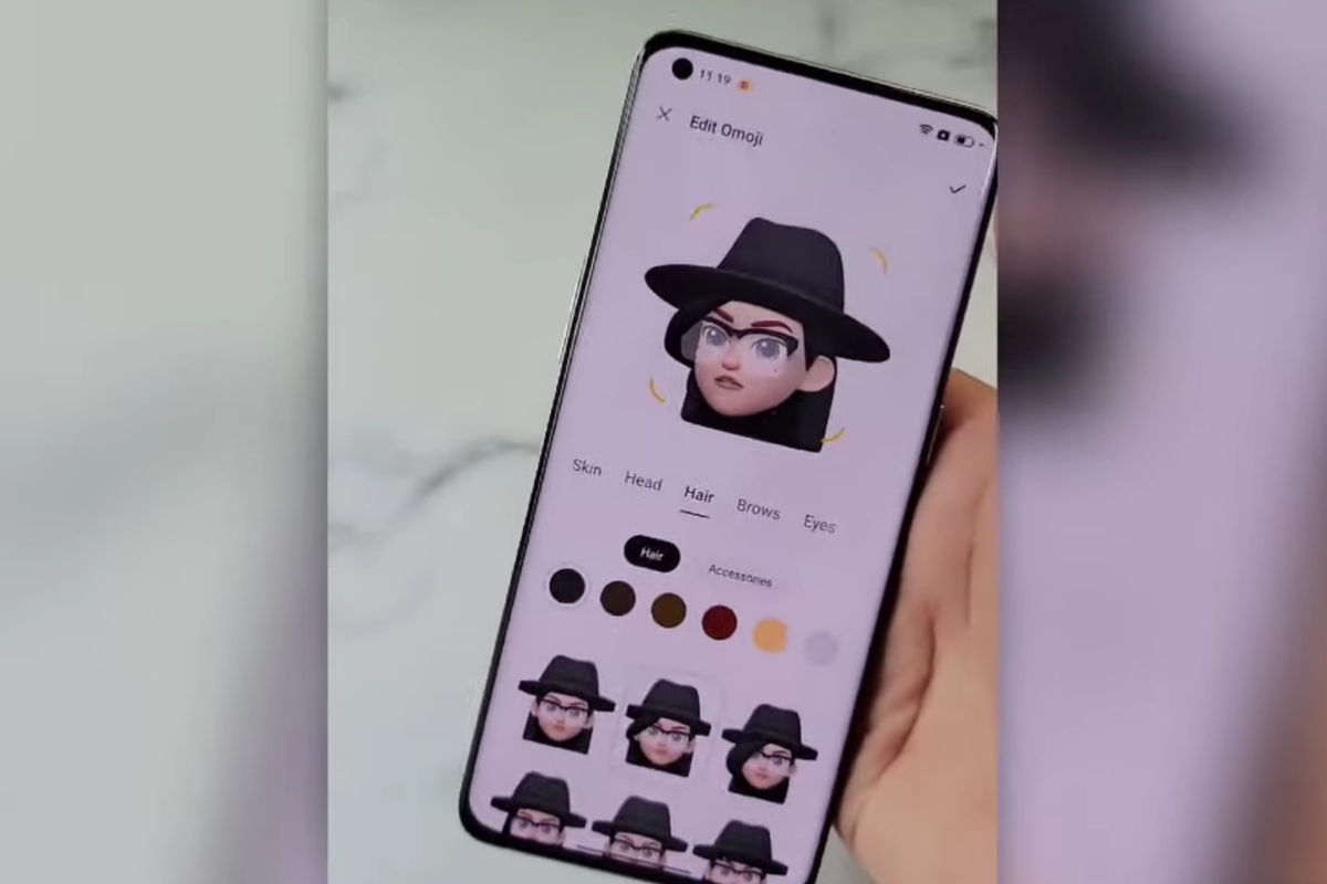 Cara membuat avatar di aplikasi Omoji.