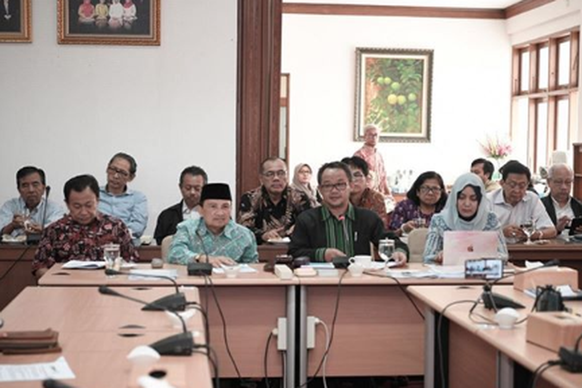 Badan Standar Nasional Pendidikan (BSNP) menyampaikan beberapa perubahan pada Prosedur Operasional Standar (POS) Ujian Nasional (UN) Tahun Pelajaran 2019/2020, di Kantor BSNP, Jakarta, Selasa (21/1/2020).