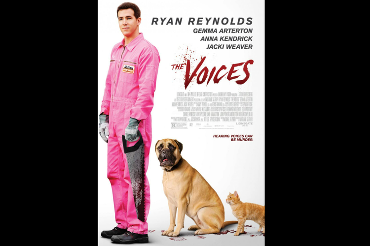 Film The Voices dapat disaksikan di Klik Film.