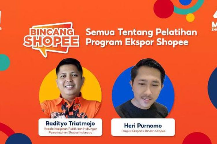 Bincang Shopee yang diselenggarakan secara virtual, Senin (22/3/2021).  (Tangkapan Layar)