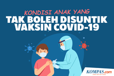 INFOGRAFIK: Kondisi Anak yang Tak Boleh Disuntik Vaksin Covid-19