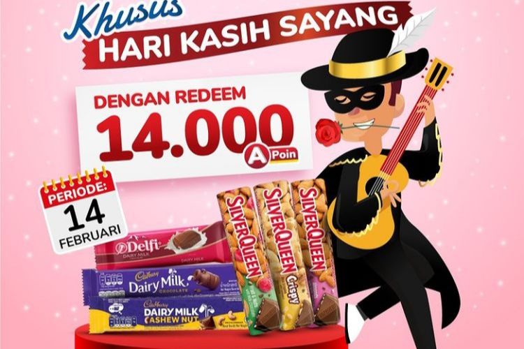 Khusus Valentine, Berikut Promo Alfamart dan Indomaret untuk Cokelat (tangkapan layar)