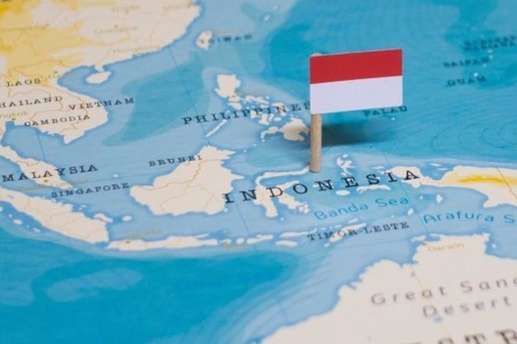 Ilustrasi peta Indonesia, berikut sejarah Deklarasi Djuanda 13 Desember 1957 yang setiap tahun diperingati sebagai Hari Nusantara.