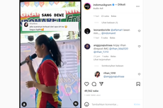 Viral Video Pegawai Minimarket Nyanyi Lagu Sang Dewi, Ini Ceritanya