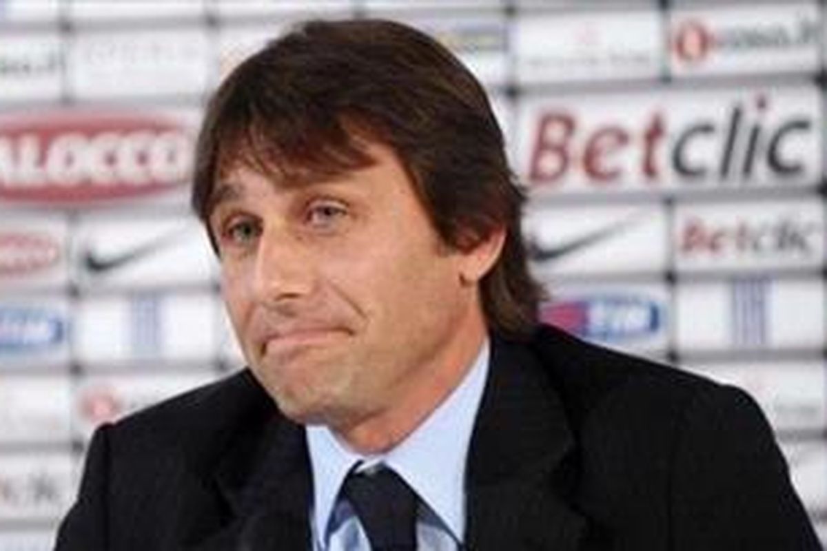 Pelatih Juventus, Antonio Conte.