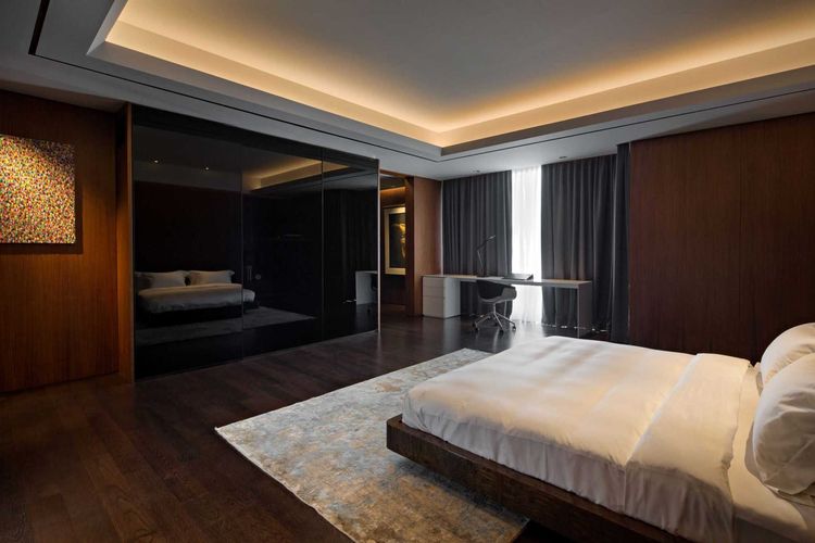 Kamar tidur Ra Residence karya Hadivincent Architect 