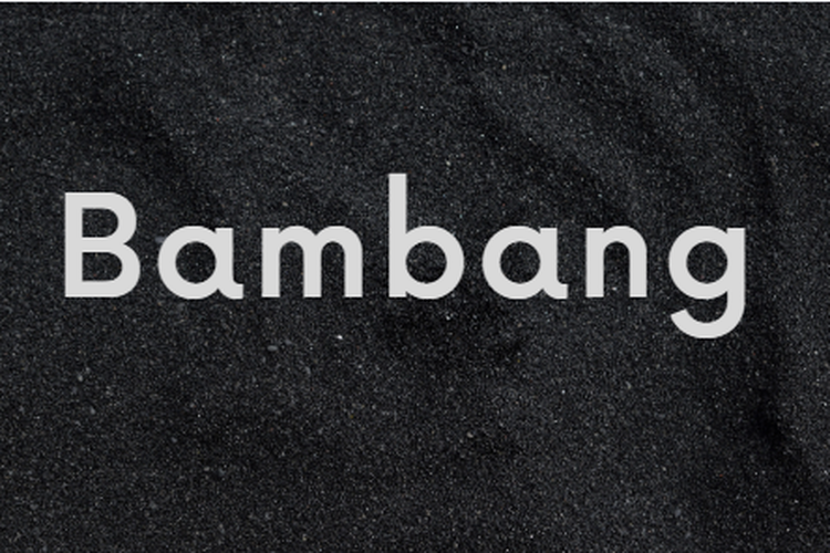 Ilustrasi nama Bambang