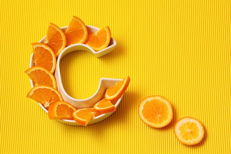 Ilustrasi vitamin C.