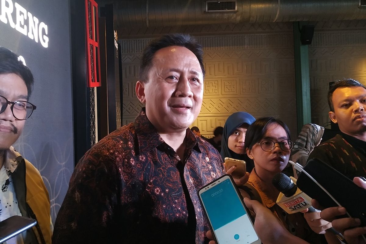 Mantan Kepala Badan Ekonomi Kreatif (Bekraf) Triawan Munaf di Jakarta