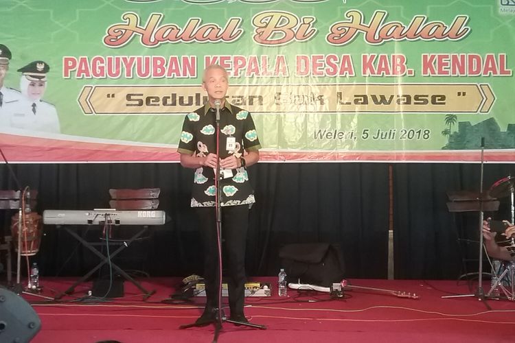 Gubernur Jawa Tengah Ganjar Pranowo, Kamis (5/7/2018). 