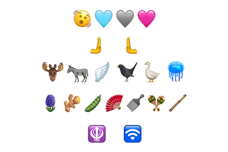 Deretan emoji baru di iOS 16.4
