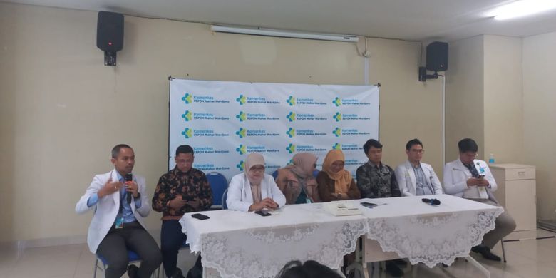 Konferensi pers peluncuran Comperhensive Carotid Center RS PON di Jakarta (29/10/2024).
