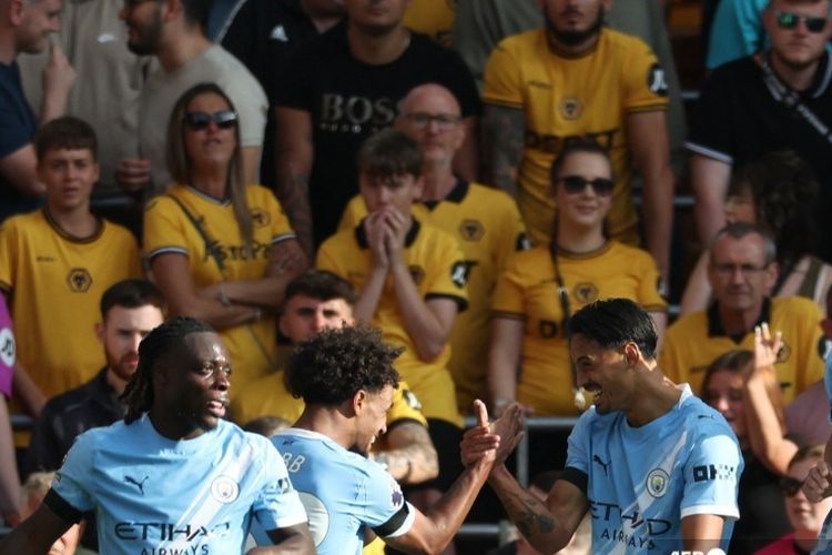 Skor Wolves Vs Man City 0-4: Rekor Reijnders, Label Top dari Guardiola