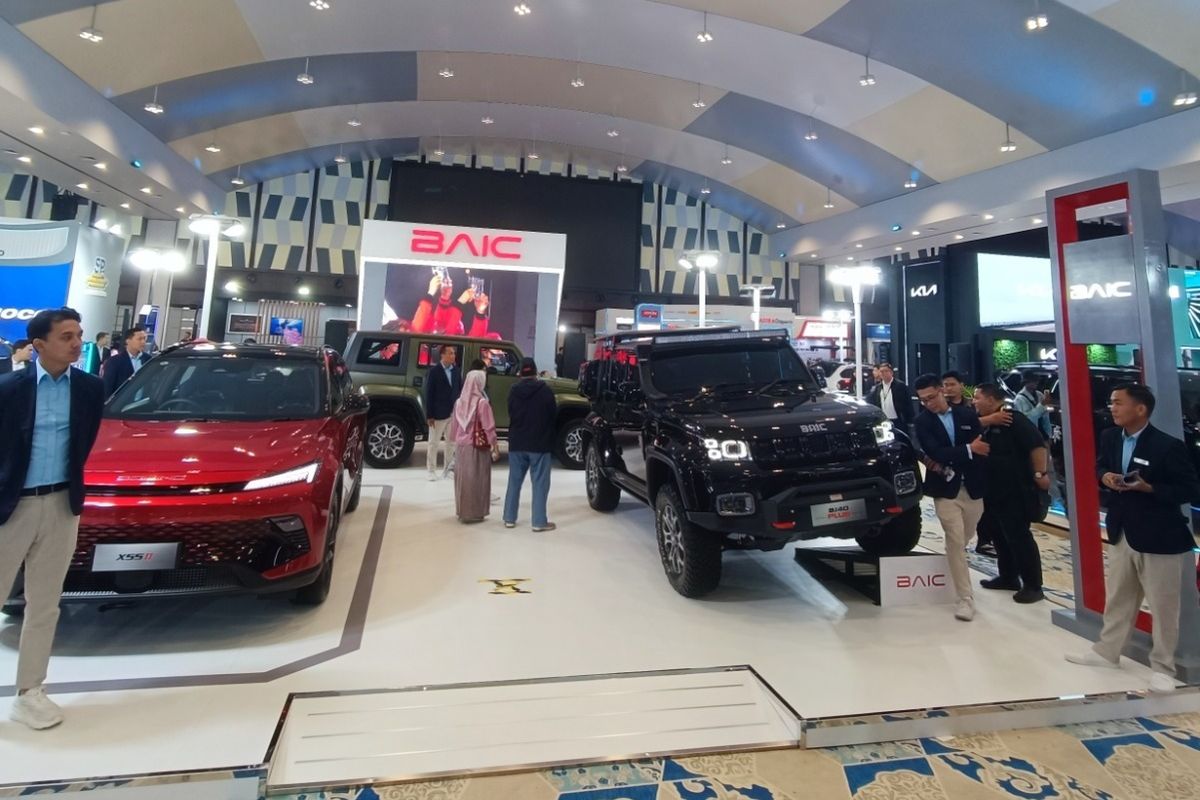 BAIC Indonesia di GIIAS 2024 Semarang.