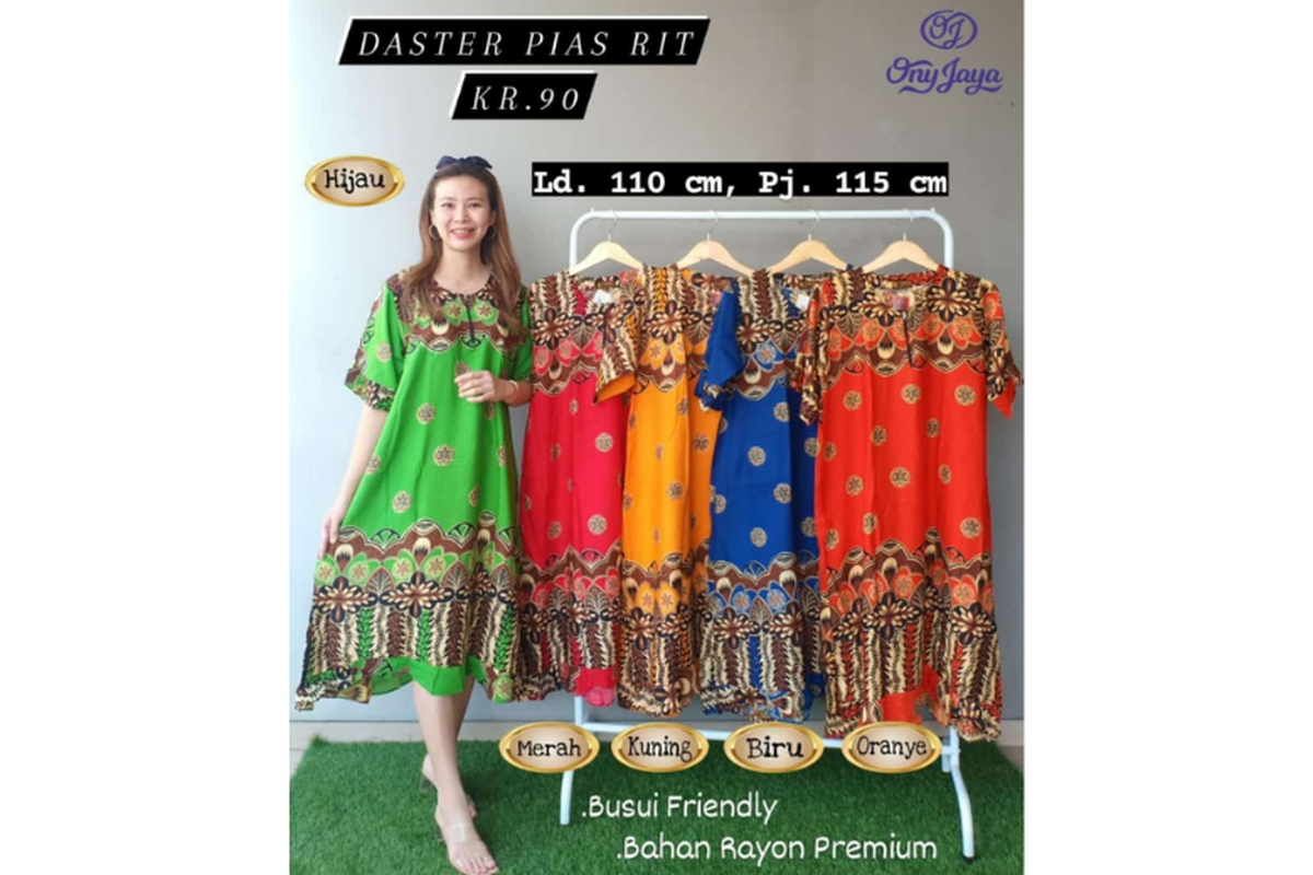 Produk daster batik dari Daster Batik Ony. 