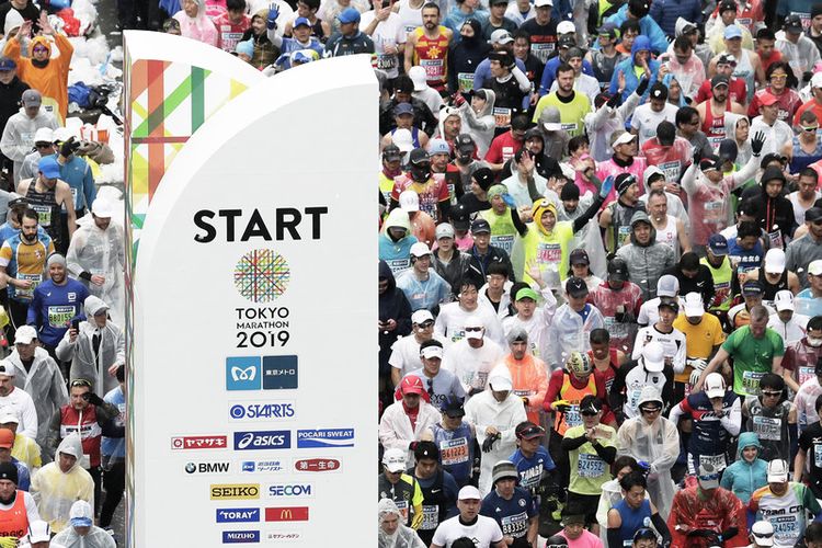 Tokyo Marathon 2019.  EPA-EFE/KIYOSHI OTA