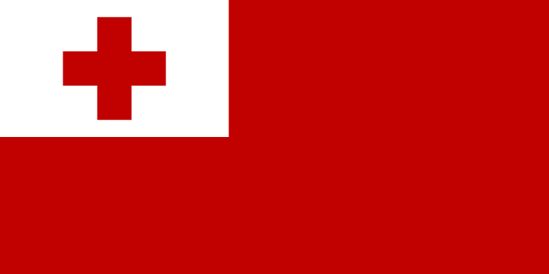 Bendera Tonga.