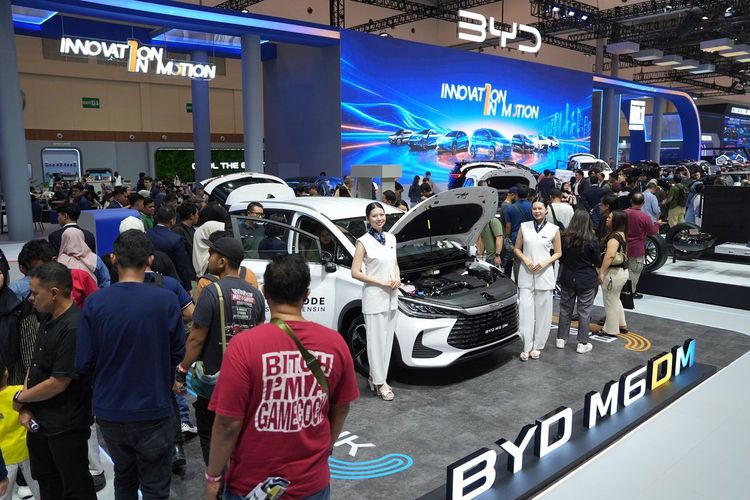 BYD Klaim Kantongi Lebih dari 4.000 SPK di GIIAS 2026