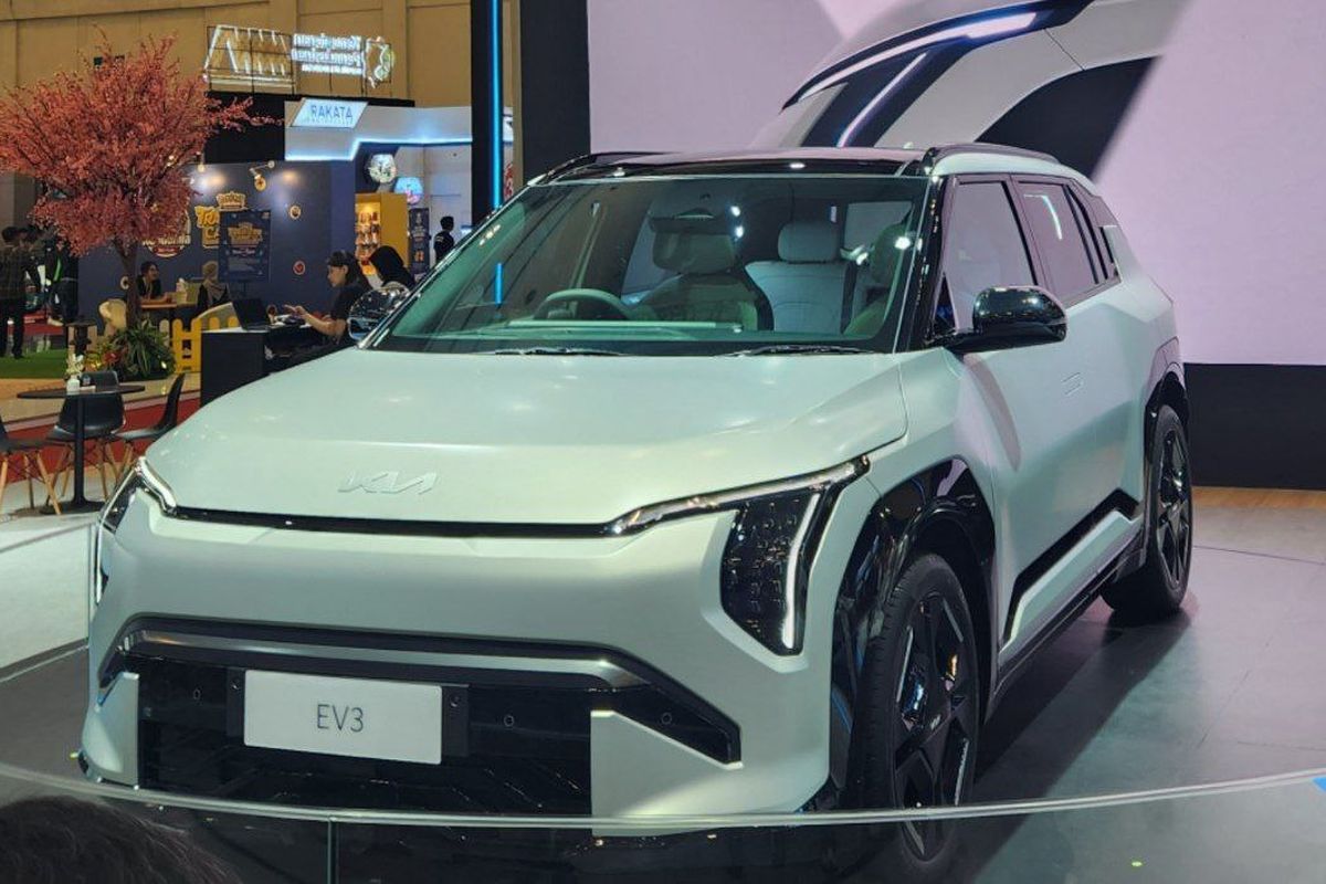 Kia EV 3 diperkenalkan di GJAW 2024.